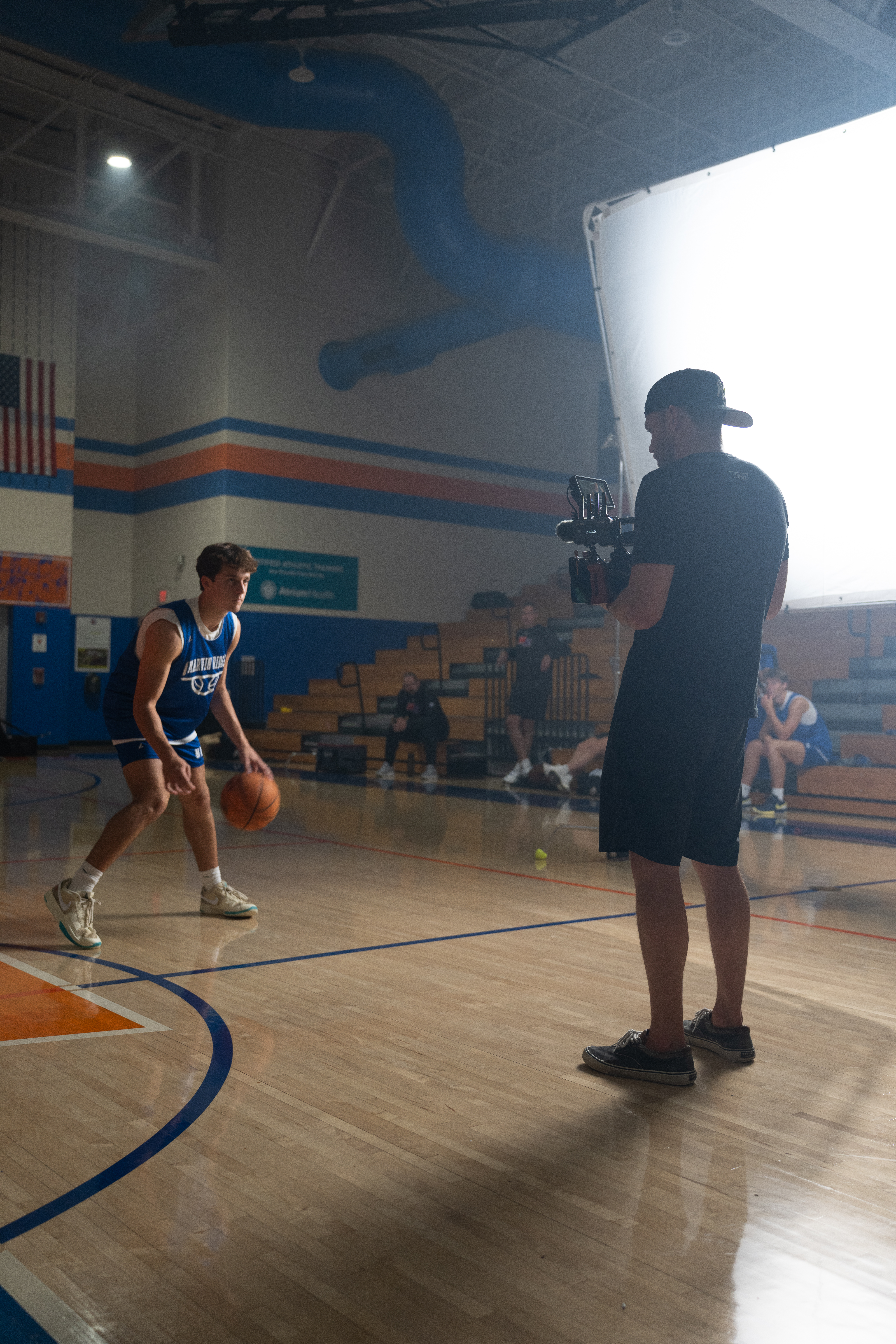 video shoot bts