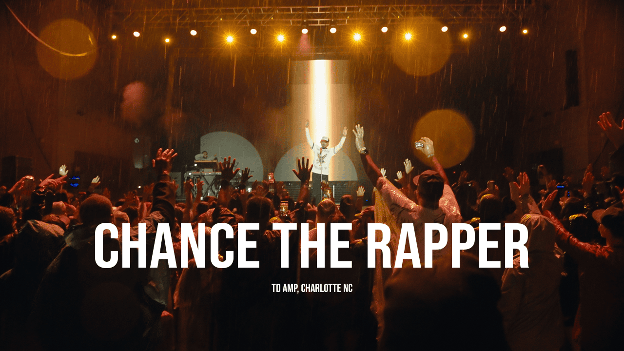 chance the rapper live @ td amp